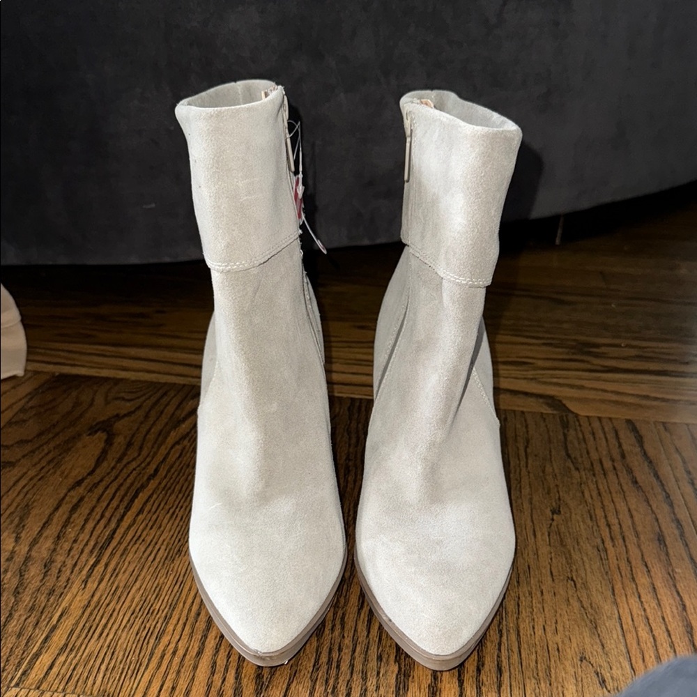 Blondos Women's Gray Waterproof Ankle Boots